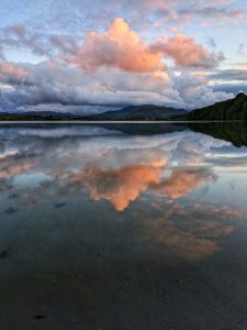 A seat with a view at Isabellas beach.